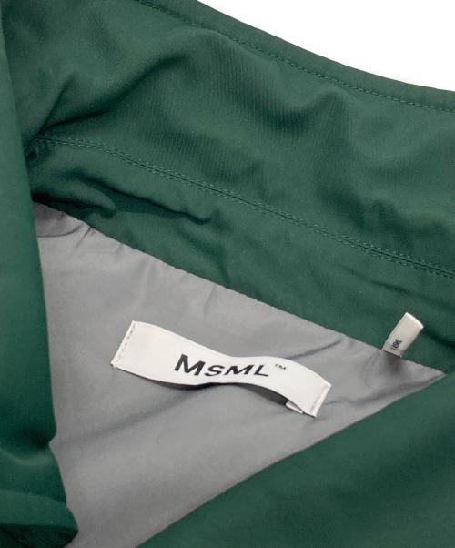MSML（エムエスエムエル）MSML (エムエスエムエル) LONG COAT グリーン サイズ:Mの古着・服飾アイテム