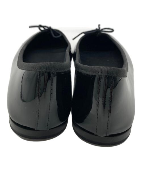 repetto（レペット）Repetto (レペット) Cendrillon バレエフラット ブラック サイズ:38 1/2の古着・服飾アイテム