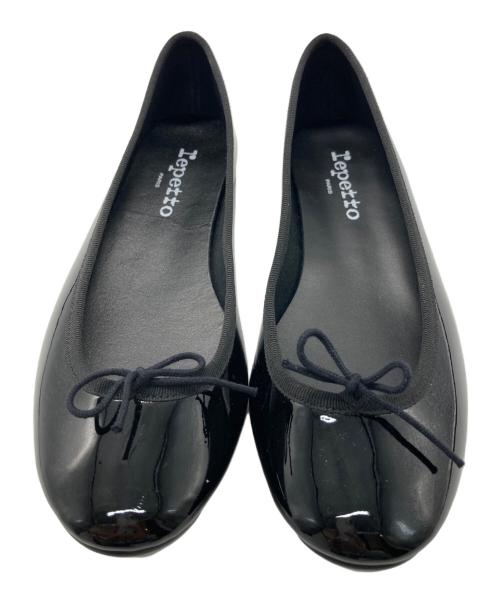 repetto（レペット）Repetto (レペット) Cendrillon バレエフラット ブラック サイズ:38 1/2の古着・服飾アイテム