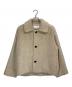 GALERIE VIE（ギャルリーヴィー）の古着「シープボアステンカラーブルゾン」｜ベージュ