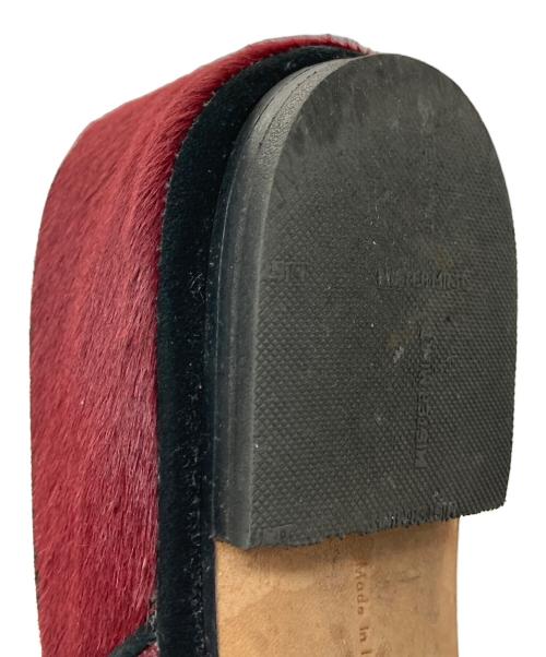 CELINE（セリーヌ）CELINE (セリーヌ) ハラコシューズ ボルドー サイズ:SIZE 36の古着・服飾アイテム