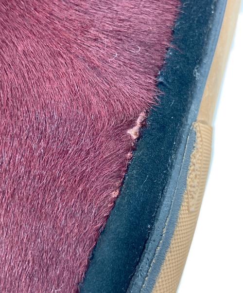 CELINE（セリーヌ）CELINE (セリーヌ) ハラコシューズ ボルドー サイズ:SIZE 36の古着・服飾アイテム