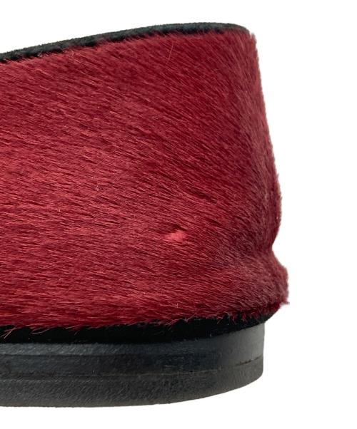 CELINE（セリーヌ）CELINE (セリーヌ) ハラコシューズ ボルドー サイズ:SIZE 36の古着・服飾アイテム