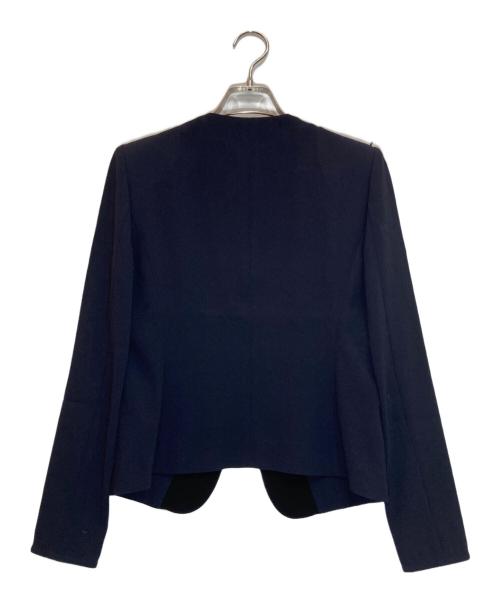 BEIGE（ベイジ）BEIGE (ベイジ) CINDYダブルカラージャケットセットアップスーツ ネイビー サイズ:2の古着・服飾アイテム