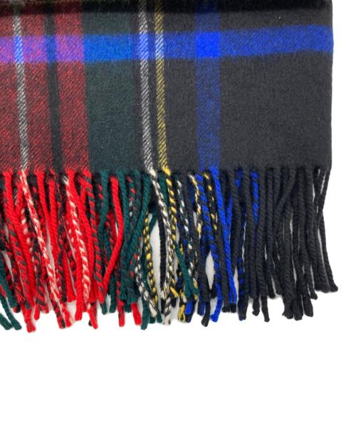 JOHNSTONS OF ELGIN（ジョンストンズオブエルガン）JOHNSTONS OF ELGIN (ジョンストンズオブエルガン) カシミヤチェックマフラー マルチカラーの古着・服飾アイテム