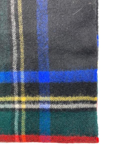 JOHNSTONS OF ELGIN（ジョンストンズオブエルガン）JOHNSTONS OF ELGIN (ジョンストンズオブエルガン) カシミヤチェックマフラー マルチカラーの古着・服飾アイテム