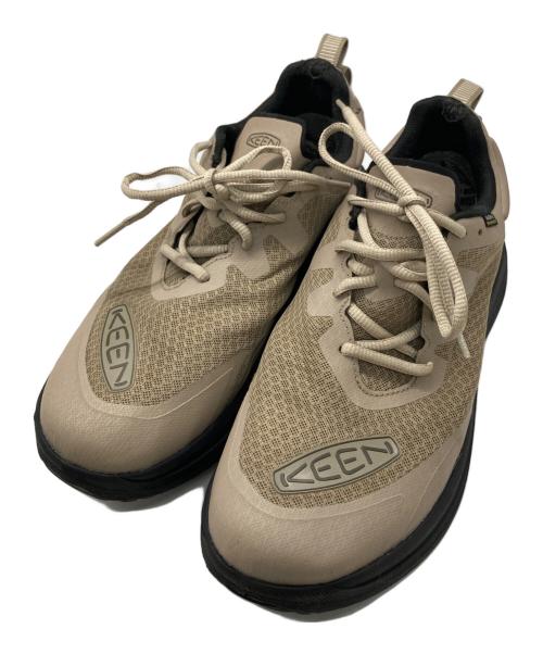 KEEN（キーン）KEEN (キーン) WK400 WPスニーカー ベージュ サイズ:27cmの古着・服飾アイテム