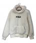 POLO RALPH LAUREN（ポロ・ラルフローレン）の古着「fleece logo hoodie」｜ホワイト