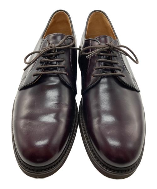 berwick（バーウィック）berwick (バーウィック) プレーントゥシューズ バーガンディー サイズ:6 1/2の古着・服飾アイテム