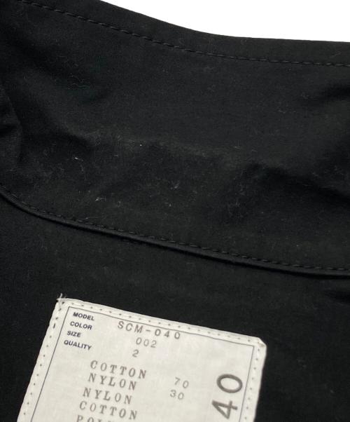 sacai（サカイ）sacai (サカイ) Cotton Oxford x Nylon Twill Shirt ブラック サイズ:2の古着・服飾アイテム