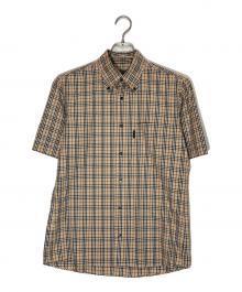 BURBERRY BLACK LABEL（バーバリーブラックレーベル）の古着「ノバチェックシャツ」｜ベージュ