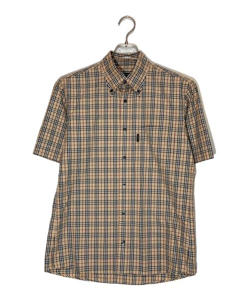 BURBERRY BLACK LABEL（バーバリーブラックレーベル）BURBERRY BLACK LABEL (バーバリーブラックレーベル) ノバチェックシャツ ベージュ サイズ:SIZE 1の古着・服飾アイテム