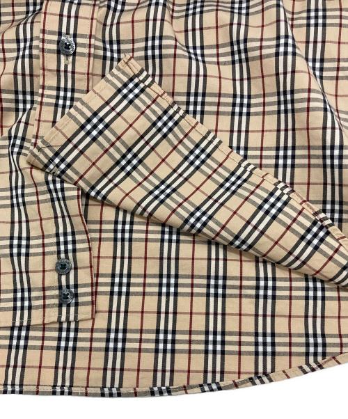 BURBERRY BLACK LABEL（バーバリーブラックレーベル）BURBERRY BLACK LABEL (バーバリーブラックレーベル) ノバチェックシャツ ベージュ サイズ:SIZE 1の古着・服飾アイテム