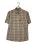 BURBERRY BLACK LABEL（バーバリーブラックレーベル）の古着「ノバチェックシャツ」｜ベージュ