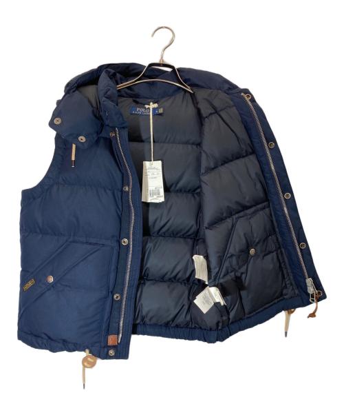 POLO RALPH LAUREN（ポロ・ラルフローレン）POLO RALPH LAUREN (ポロ・ラルフローレン) ダウンベスト ネイビー サイズ:Mの古着・服飾アイテム