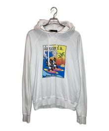 DSQUARED2（ディースクエアード）の古着「プルオーバーパーカー」｜ホワイト
