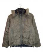 Patagoniaパタゴニア）の古着「パフジャケット」｜カーキ