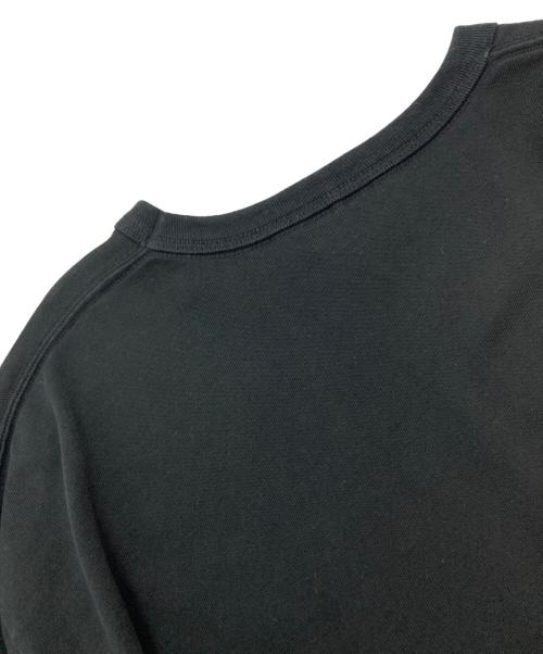 beautiful people（ビューティフルピープル）beautiful people (ビューティフルピープル) suvin compact jersey typography long T ブラック サイズ:40の古着・服飾アイテム