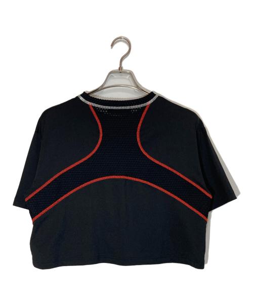 FENDI（フェンディ）FENDI (フェンディ) メッシュデザインカットソー ブラック サイズ:Sの古着・服飾アイテム