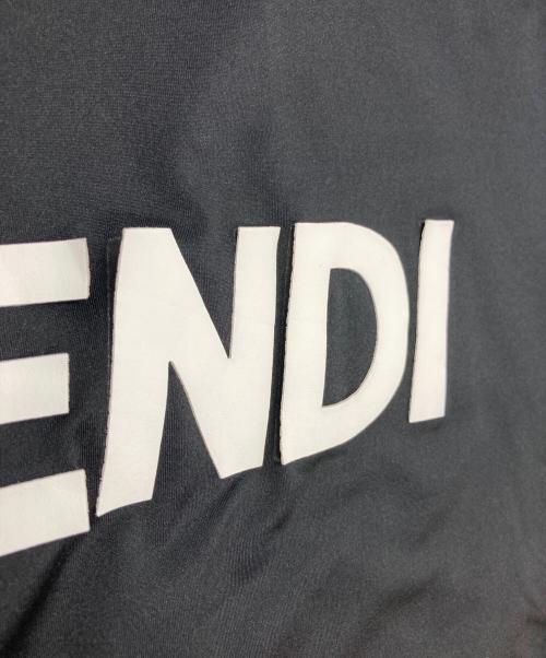 FENDI（フェンディ）FENDI (フェンディ) メッシュデザインカットソー ブラック サイズ:Sの古着・服飾アイテム