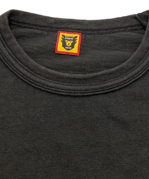 HUMAN MADE（ヒューマンメイド）HUMAN MADE (ヒューマンメイド) ハートプリントTシャツ グレー サイズ:XLの古着・服飾アイテム