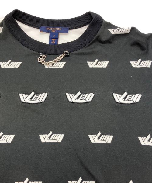 LOUIS VUITTON（ルイ ヴィトン）LOUIS VUITTON (ルイ ヴィトン) LVヴィテス Tシャツ ブラック サイズ:Sの古着・服飾アイテム