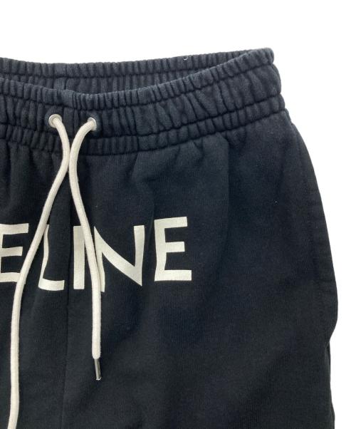 CELINE（セリーヌ）CELINE (セリーヌ) プリントスウェットパンツ ブラック サイズ:Sの古着・服飾アイテム