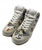 NIKE×SUPREMEナイキ×シュプリーム）の古着「SB Dunk High Rammellzee」｜アイボリー
