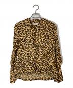 Star OF HOLLYWOODスターオブハリウッド）の古着「HIGH DENSITY RAYON OPEN SHIRT “LEOPARD”」｜ブラウン