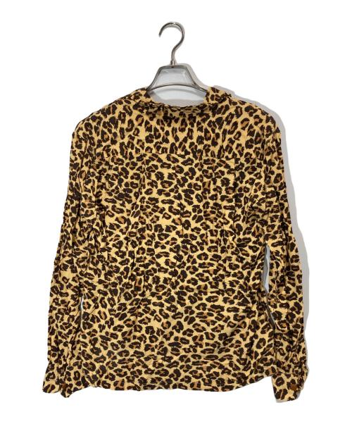 Star OF HOLLYWOOD（スターオブハリウッド）STAR OF HOLLYWOOD (スターオブハリウッド) HIGH DENSITY RAYON OPEN SHIRT “LEOPARD” ブラウン サイズ:Ⅿの古着・服飾アイテム