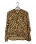 STAR OF HOLLYWOOD（スターオブハリウッド）の古着「HIGH DENSITY RAYON OPEN SHIRT “LEOPARD”」｜ブラウン