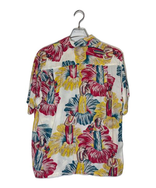 Sun Surf（サンサーフ）Sun Surf (サンサーフ) POSED HULA DANCER アロハシャツ マルチカラー サイズ:Ⅿの古着・服飾アイテム
