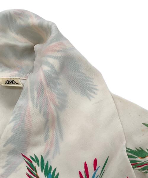 Sun Surf（サンサーフ）Sun Surf (サンサーフ) DUKES PALM TREE アロハシャツ ホワイト サイズ:Ⅿの古着・服飾アイテム