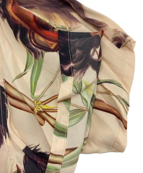 Sun Surf（サンサーフ）Sun Surf (サンサーフ) BATTLE MASK アロハシャツ ベージュ サイズ:Ⅿの古着・服飾アイテム