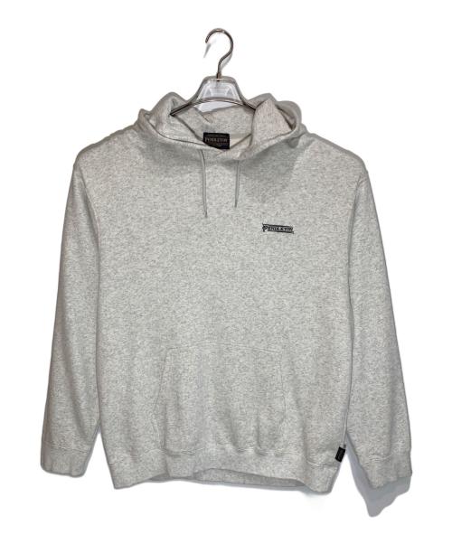 PENDLETON（ペンドルトン）PENDLETON (ペンドルトン) バックプリントパーカー グレー サイズ:Ⅿの古着・服飾アイテム