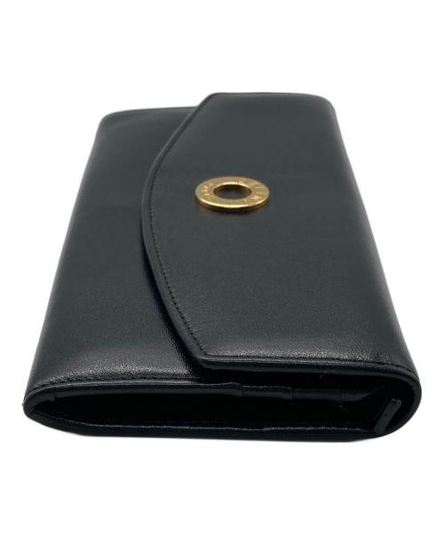 CELINE（セリーヌ）CELINE (セリーヌ) ロングウォレット ブラックの古着・服飾アイテム