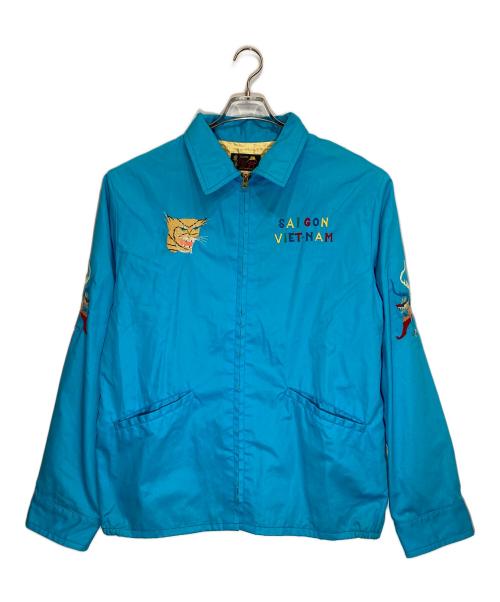 東洋エンタープライズ（トウヨウエンタープライズ）東洋エンタープライズ (トウヨウエンタープライズ) Mid 1960s Style Cotton Vietnam Jacket “VIETNAM MAP” スカイブルー サイズ:XLの古着・服飾アイテム