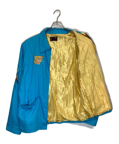 東洋エンタープライズ（トウヨウエンタープライズ）東洋エンタープライズ (トウヨウエンタープライズ) Mid 1960s Style Cotton Vietnam Jacket “VIETNAM MAP” スカイブルー サイズ:XLの古着・服飾アイテム