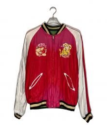 東洋エンタープライズ（トウヨウエンタープライズ）の古着「SOUVENIR JACKET AGING MODEL」｜グリーン×レッド