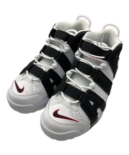 NIKE（ナイキ）NIKE (ナイキ) AIR MORE UPTEMPO ホワイト×ブラック サイズ:26cmの古着・服飾アイテム
