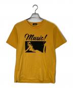 Hysteric Glamourヒステリックグラマー）の古着「ヒスガールtシャツ」｜イエロー