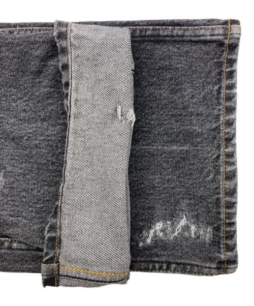 Needles（ニードルズ）Needles (ニードルズ) ASSORTED PATCHES boot-cut jean グレー サイズ:2の古着・服飾アイテム