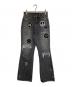 Needles（ニードルズ）の古着「ASSORTED PATCHES boot-cut jean」｜グレー