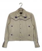 Needlesニードルズ）の古着「Piping Cowboy Jac - PE/PU Double Cloth」｜ベージュ