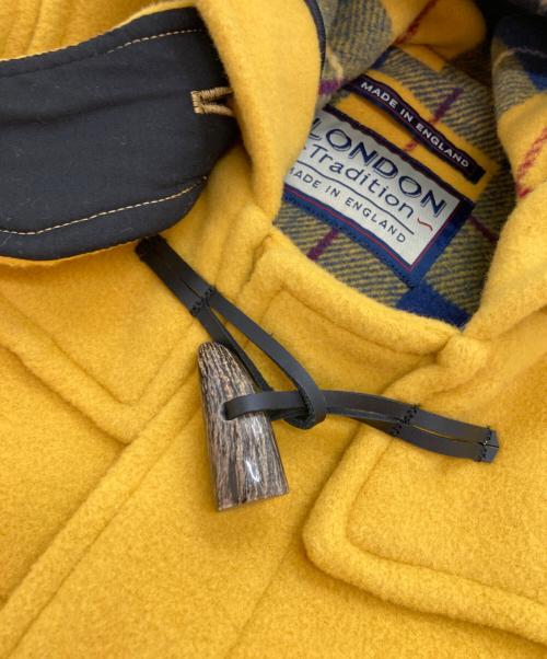 LONDON Tradition（ロンドントラディション）LONDON Tradition (ロンドントラディション) ダッフルコート イエロー サイズ:34の古着・服飾アイテム