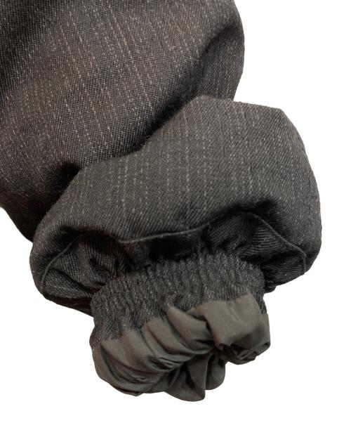 LIDnM（リドム）LIDnM (リドム) WOOL DOBBY PUFFERダウンジャケット ブラック サイズ:Sの古着・服飾アイテム