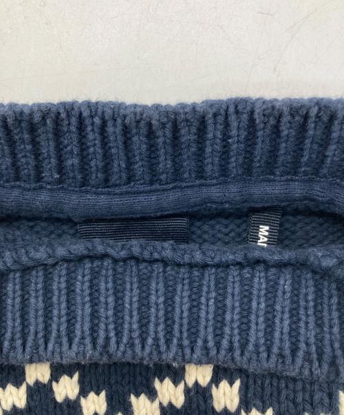KITH（キス）KITH (キス) Kithmas Fairisle Sweater ネイビー サイズ:Mの古着・服飾アイテム