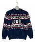 KITH（キス）の古着「Kithmas Fairisle Sweater」｜ネイビー