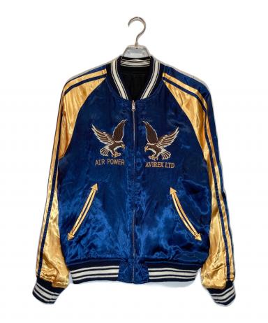 美品 AVIREX アヴィレックス リバーシブル スーべニアジャケット XL 中古・古着通販】AVIREX (アヴィレックス) リバーシブル スーベニア
