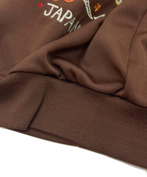 HOUSTON（ヒューストン）HOUSTON (ヒューストン) スカジャージ ブラウン サイズ:Mの古着・服飾アイテム